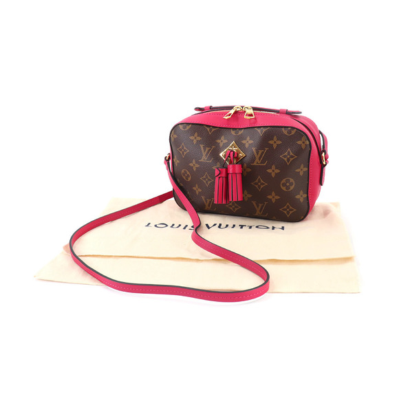 Louis Vuitton Monogram Saintonge Shoulder Bag Freesia Red - Picture 8 of 9